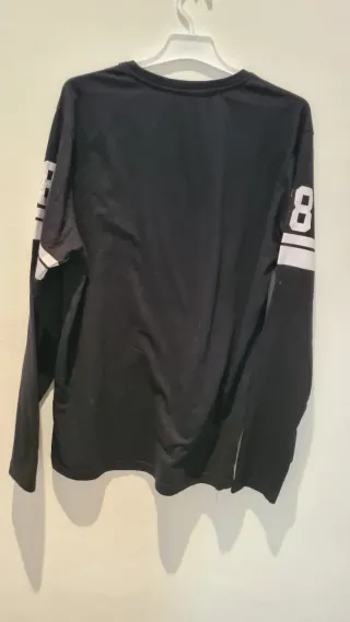 Camiseta Raiders NFL Manga Larga