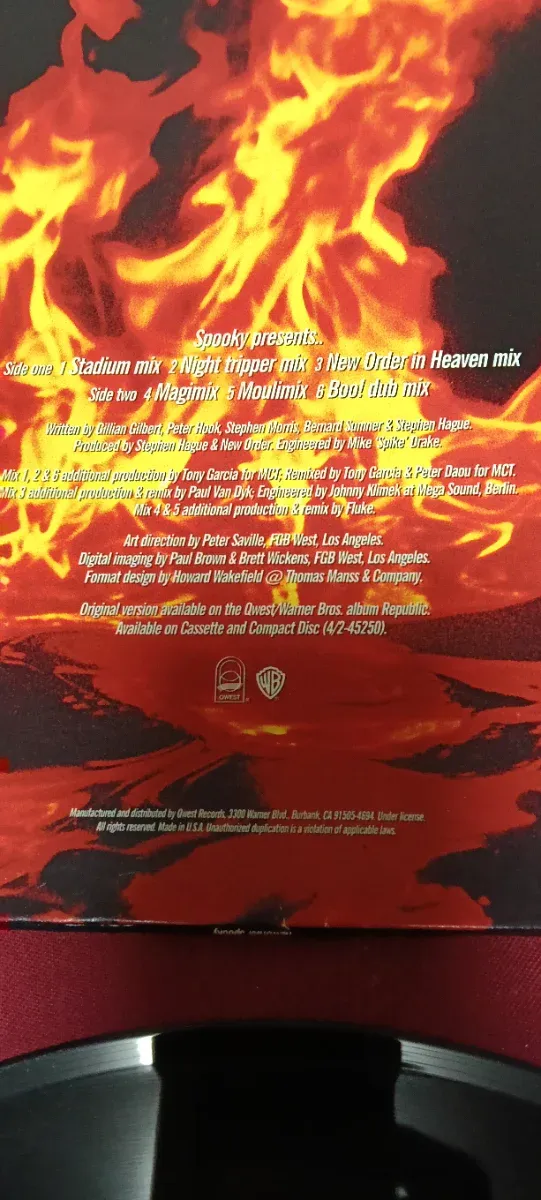 Vinilo Spooky New Order