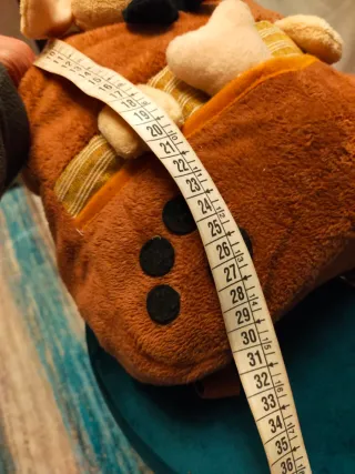 Zainetto peluche cane marrone