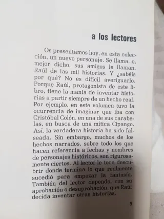 Raúl de las mil historias