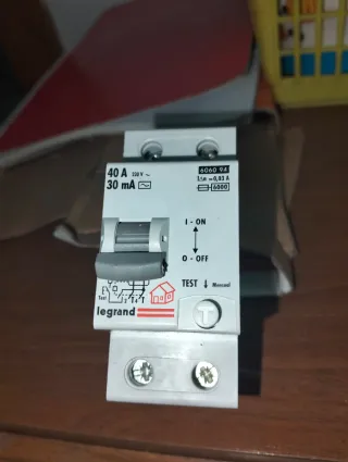 Interruptor Diferencial Legrand 40A 30mA
