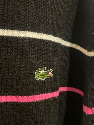 Jersey Lacoste rayas vintage Talla L
