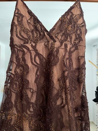 Conjunto Vestido y Bolso Vintage