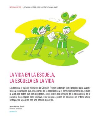 Libro La vida en la escuela, la escuela en la vida