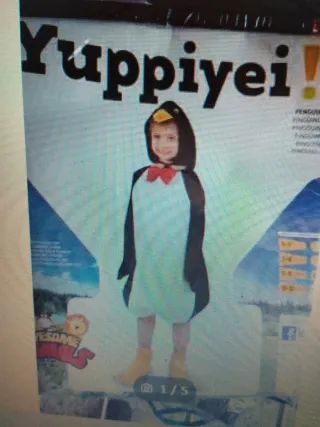 Disfraz Pingüino 3 de Niños y 1 Adulto