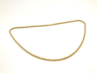 cadena oro 18k 25cm