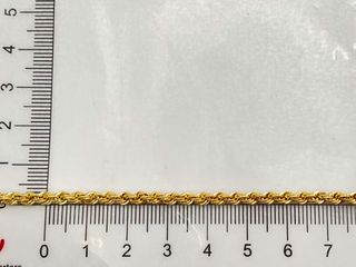 cadena oro 18k 25cm