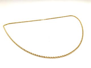 cadena oro 18k 30cm