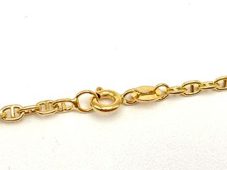 cadena oro 18k 25cm