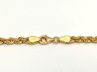 cadena oro 18k 30cm