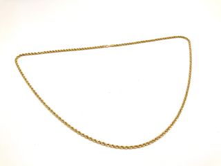 cadena oro 18k 30cm