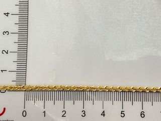 cadena oro 18k 30cm