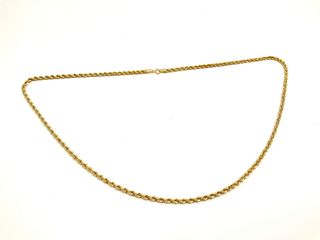 cadena oro 18k 25cm