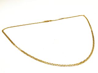 cadena oro 18k 25cm