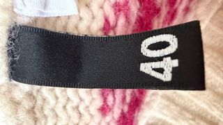 Jersey H&M Lana y Angora Rosa y Blanco