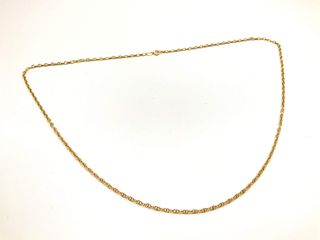 cadena oro 18k 30cm