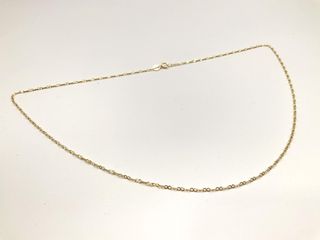 cadena oro 18k 25cm