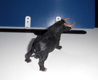 Papo Andalusian Bull - Hand Painted Figurine, 2005