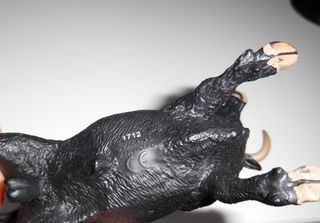 Papo Andalusian Bull - Hand Painted Figurine, 2005