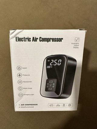 Bomba de ar portátil a bateria