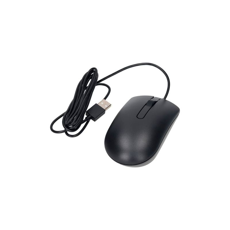 Ratón Dell MS116 Cableado USB, Negro, Nuevo afbeelding 2