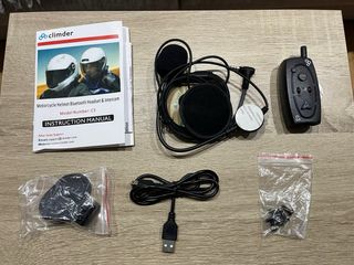 Intercomunicador Bluetooth Climder C3 para moto