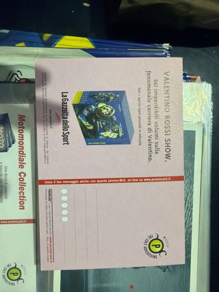 Collezione Valentino Rossi 6 libri + cartolina