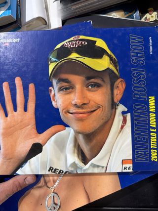 Collezione Valentino Rossi 6 libri + cartolina