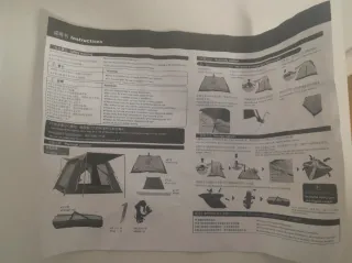 Tenda automatica per campeggio