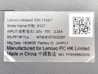 pc portatil lenovo ideapad 330