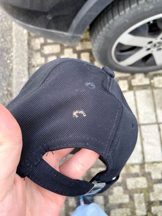 Vintage Nike cap 90s black white