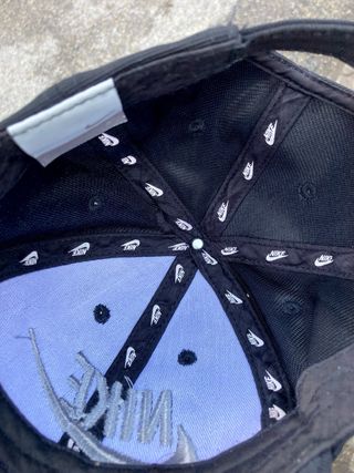 Vintage Nike cap 90s black white