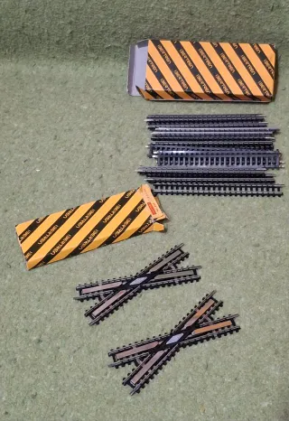 Lote Vías Tren Antiguo Ibertren Sin Uso