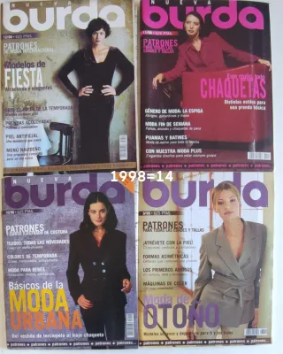 Revistas Burda año 1998