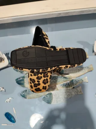 Manoletinas leopardo Talla 36