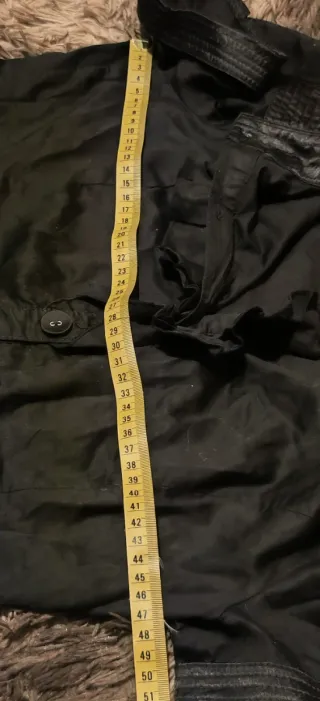 Vestido camisero negro M-L