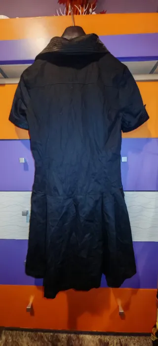 Vestido camisero negro M-L