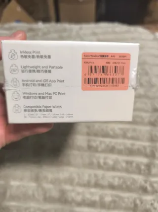 Impressora Térmica PeriPage A40 Rosa