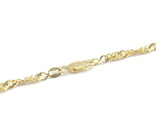 cadena oro 18k 24cm
