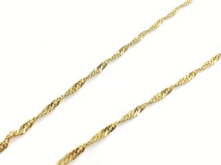 cadena oro 18k 24cm