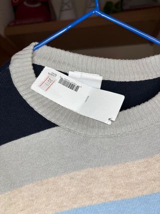 Jersey Lacoste Rayas Talla M