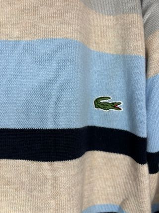 Jersey Lacoste Rayas Talla M