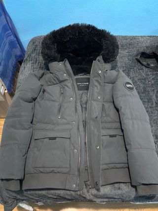 Supply & Demand Chaquetón Gris Talla M