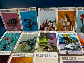 Lote libros AGATHA CHRISTIE - COLECCIÓN 29 TOMOS DE LA COLECCIÓN -libros-editorial molino -1981