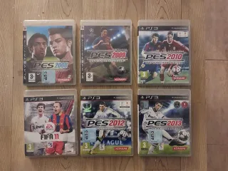 Pack de 6 Juegos de Fútbol (PS3)
