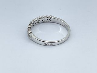 anillo oro 18k con piedra