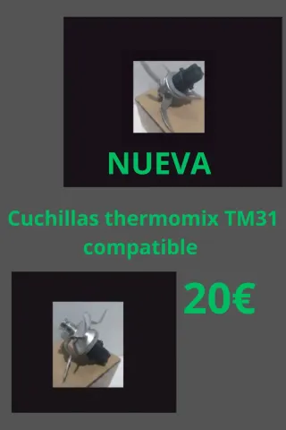 CUCHILLAS NUEVAS TM31 THERMOMIX COMPATIBLE