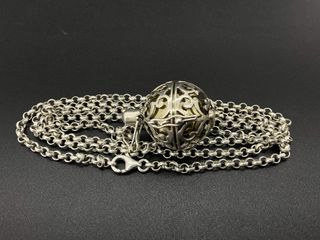 cadena plata 925mm 85cm