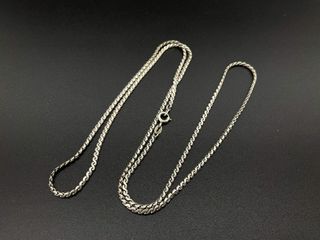 cadena plata 925mm 60cm
