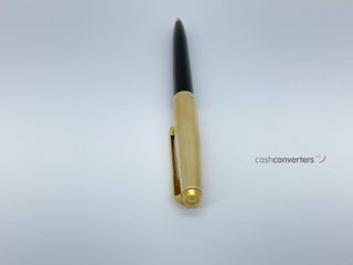 boligrafo parker doreado y negro